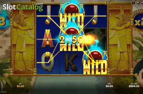 Скрин9. Golden Wheels of Egypt слот