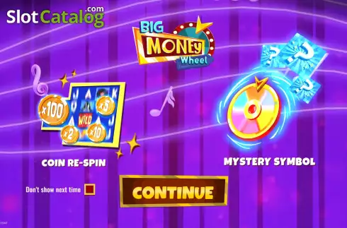 Скрин2. Big Money Wheel слот