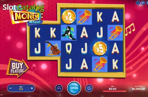Скрин3. Big Money Wheel слот
