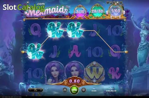Скрин4. Mermaids слот