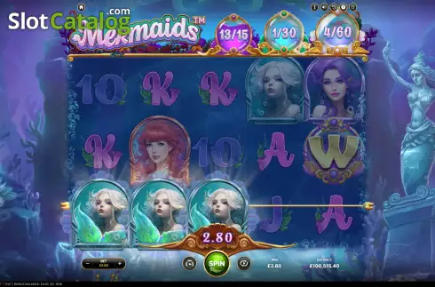 Скрин5. Mermaids слот