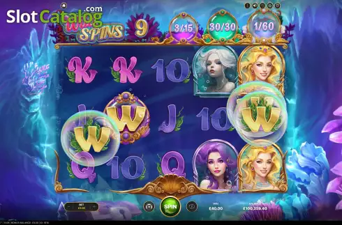 Скрин8. Mermaids слот