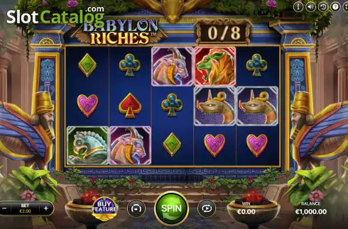 Скрин2. Babylon Riches слот