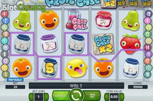 Скрин4. Fruit Case слот