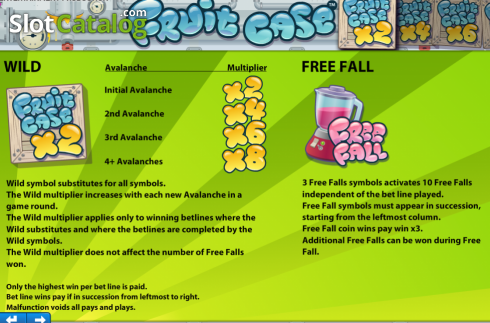 Скрин6. Fruit Case слот
