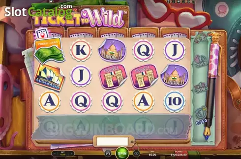 Скрин2. Ticket To Wild слот
