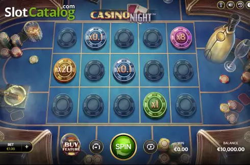 Скрин2. Casino Night слот