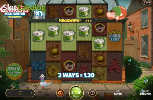 Скрин6. Cornelius Milk Hunter Megaways слот