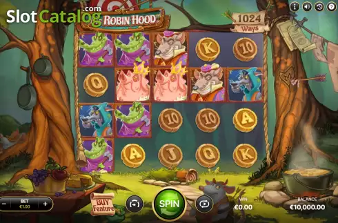 Скрин2. Ms Robin Hood слот