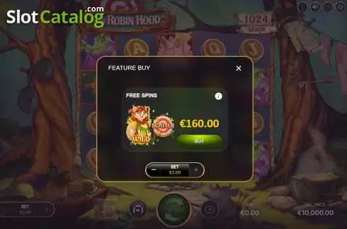Скрин3. Ms Robin Hood слот