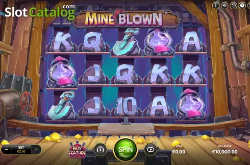 Скрин2. Mine Blown слот