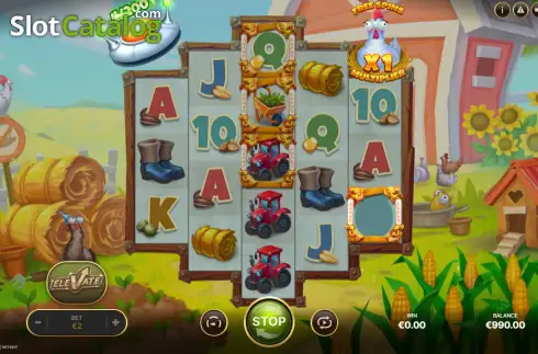 Скрин2. Golden Egg Invaders слот
