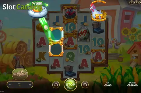 Скрин3. Golden Egg Invaders слот