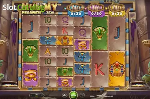 Скрин2. Mummy Megaways слот