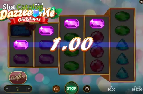 Скрин3. Dazzle Me Christmas слот