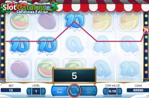 Скрин3. Fruit Shop Christmas Edition слот