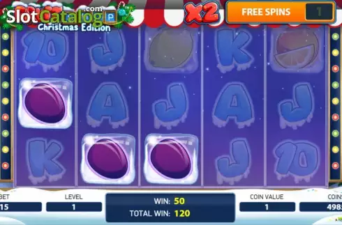 Скрин4. Fruit Shop Christmas Edition слот