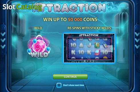 Скрин7. Attraction слот