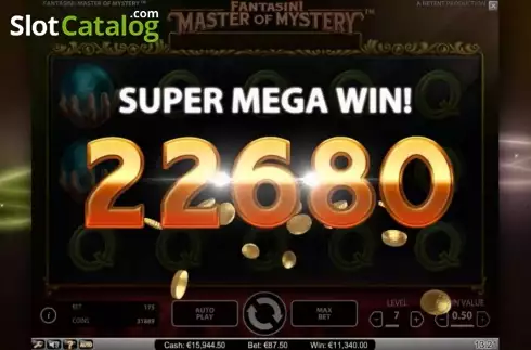 Скрин3. Fantasini: Master of Mystery слот