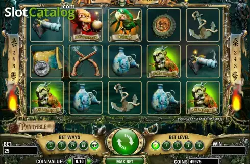 Скрин3. Ghost Pirates (NetEnt) слот