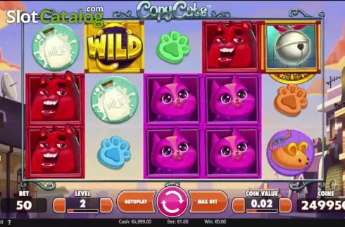 Скрин2. Copy Cats слот