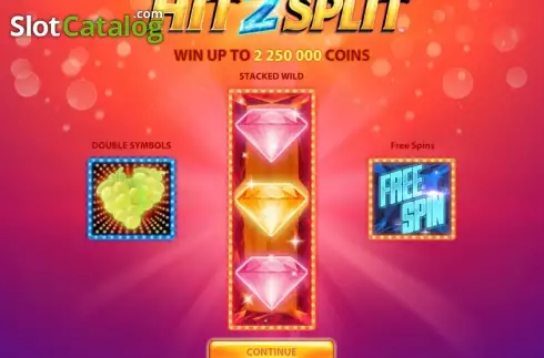 Скрин2. Hit2Split слот