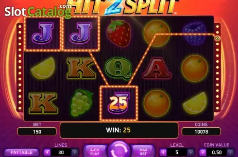Скрин4. Hit2Split слот