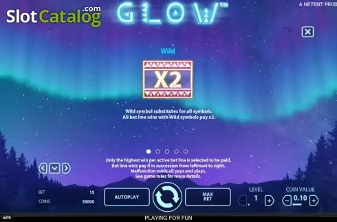Скрин6. Glow слот