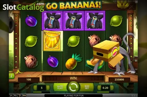 Скрин4. Go Bananas слот