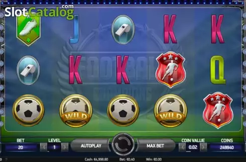Скрин4. Football: Champions Cup слот