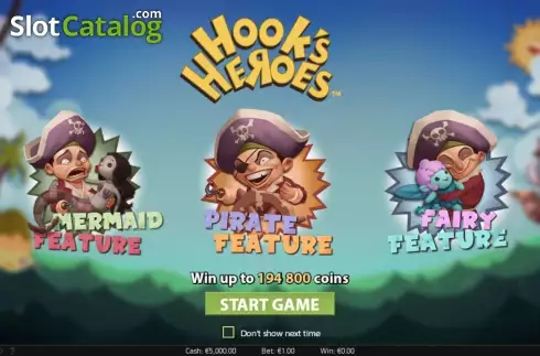 Скрин3. Hook's Heroes слот