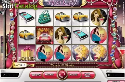 Скрин2. Hot City слот