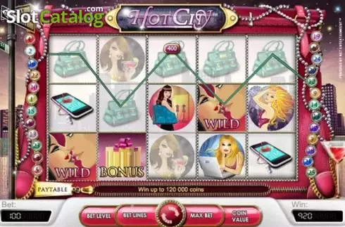 Скрин4. Hot City слот