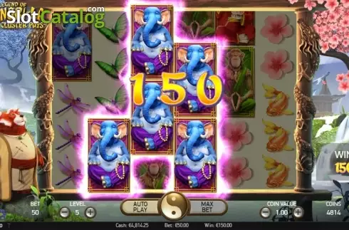 Скрин4. The Legend of Shangri-La: Cluster Pays слот