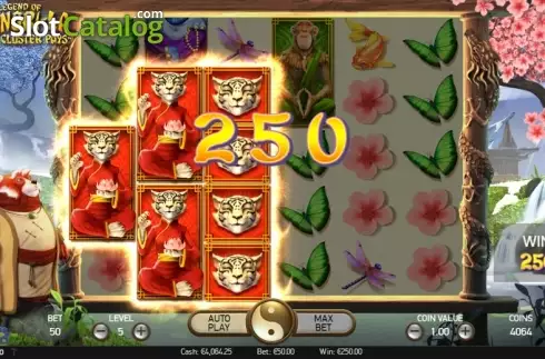 Скрин8. The Legend of Shangri-La: Cluster Pays слот
