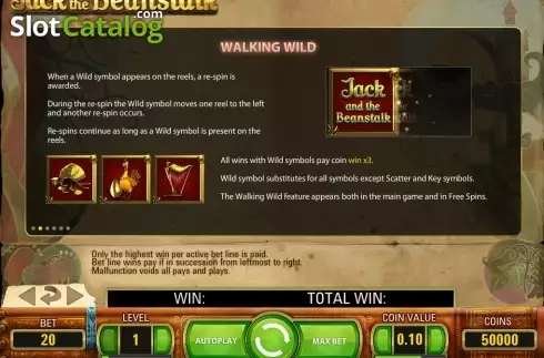 Скрин8. Jack and the Beanstalk слот