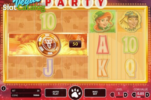Скрин3. Vegas Party (NetEnt) слот