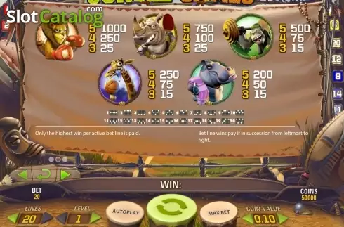 Скрин6. Jungle Games слот