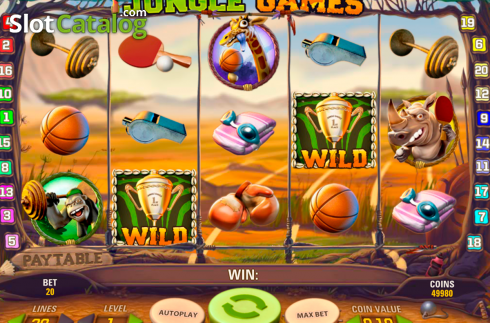 Скрин2. Jungle Games слот