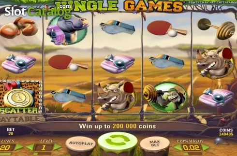 Скрин4. Jungle Games слот