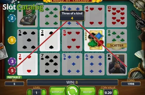 Скрин4. Kings of Chicago слот