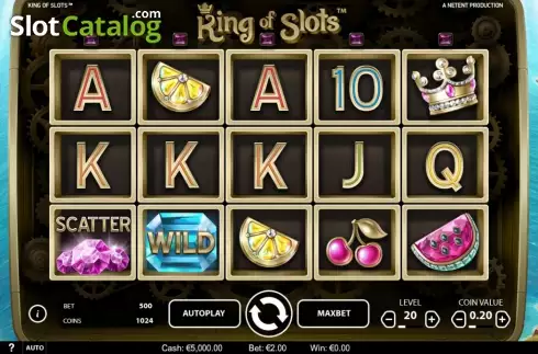Скрин2. King of Slots слот