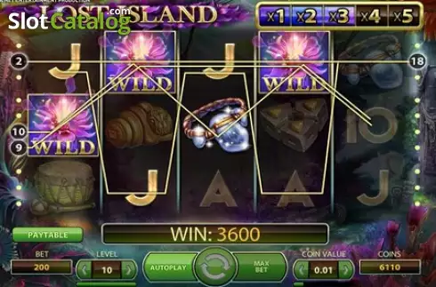 Скрин6. Lost Island (NetEnt) слот