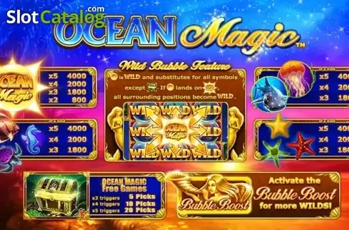 Ocean Magic логотип
