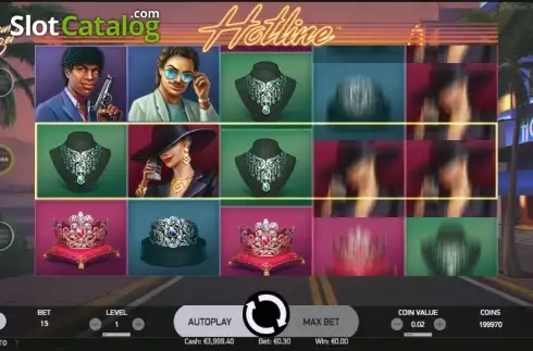 Скрин3. Hotline (NetEnt) слот