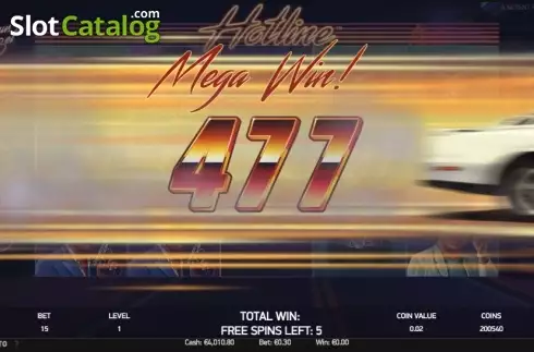Скрин5. Hotline (NetEnt) слот