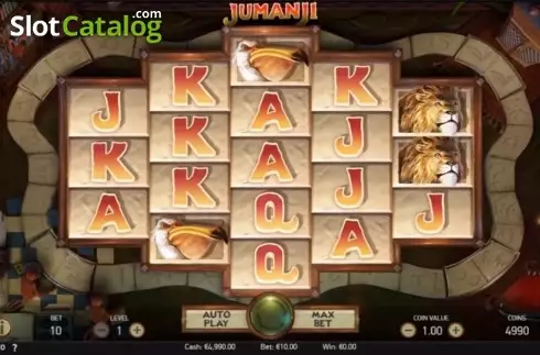 Скрин2. Jumanji слот