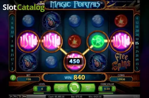 Скрин4. Magic Portals слот