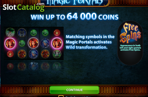 Скрин7. Magic Portals слот