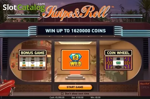 Скрин2. Swipe and Roll слот